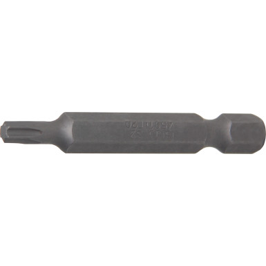 BGS Bit | Länge 50 mm | Antrieb Außensechskant 6,3 mm (1/4"""") | T-Profil (für Torx) T20 | 4591