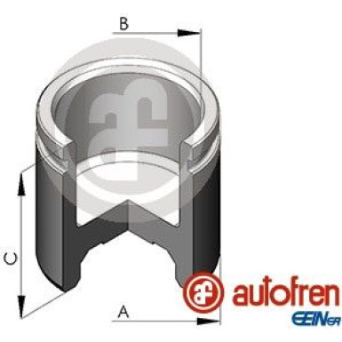 Kolben, Bremssattel | D025133