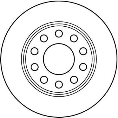 12 482 021 Bremsscheibe HA | AUDI A4,SEAT Exeo 00 | DF4211