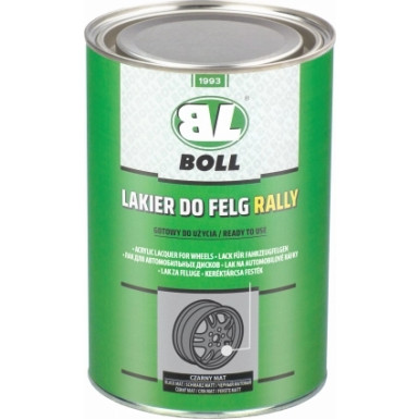 Boll Lack für Fahrzeugfelgen Rally schwarz matt Dose 1L | 001430