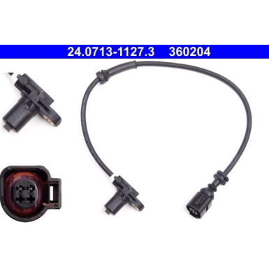 ATE ABS Sensor | 24.0713-1127.3