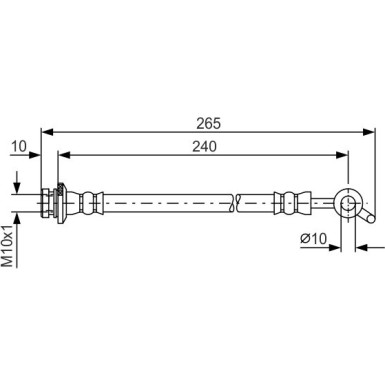 Bremsschlauch | NISSAN,RENAULT | 1987481571