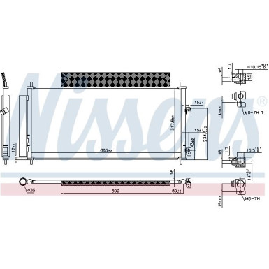 Kondensator PKW | Honda Jazz 09 | 940737