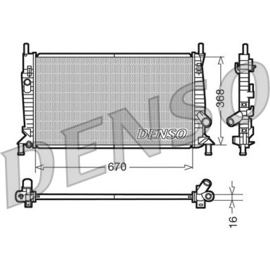 Denso | Motorkühler | DRM10075