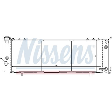 Wasserkühler PKW | JEEP CHEROKEE 91-99 RHD | 61001