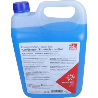 Febi Bilstein Kühlerfrostschutz Fertigmischung G11 -35°C 5 Liter | 171999