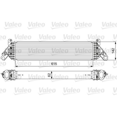 VALEO Druckluftkühler | 818630