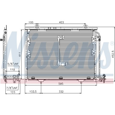 Kondensator PKW | MERCEDES W202 | 94284