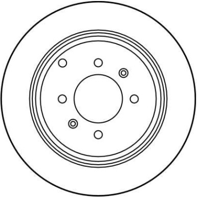 TRW Bremsscheibe | DF2781