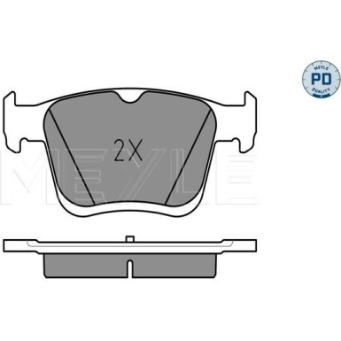 Bremsbelagsatz Vw T. Golf Vii 12-/A3 12 | 025 250 0816/PD