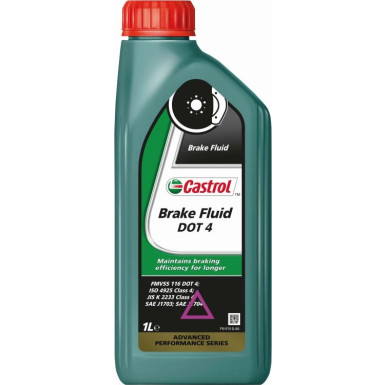 Castrol Brake Fluid DOT 4 Bremsflüssigkeit 1 Liter | 15CD1A