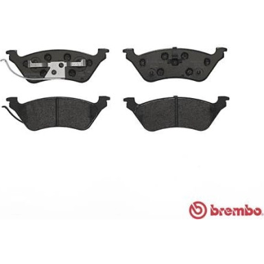 BREMBO Bremsklötze HA | CHRYSLER Voy/JEEP Cherokee 95 | P 11 014