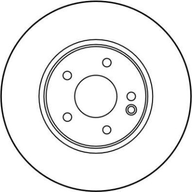 Bremsscheibe Db P. W203/210 | DF2812