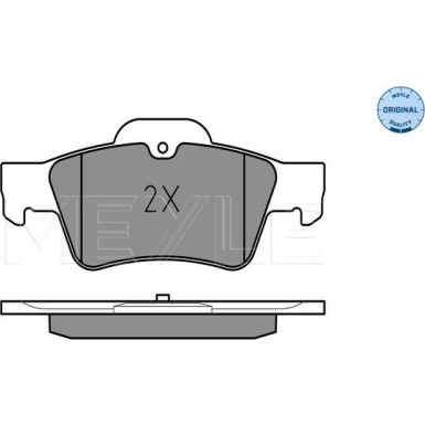 Bremsbelagsatz Db T. W211/S211 | 252333416