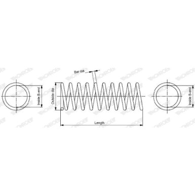 MONROE Fahrwerksfeder | SE2322