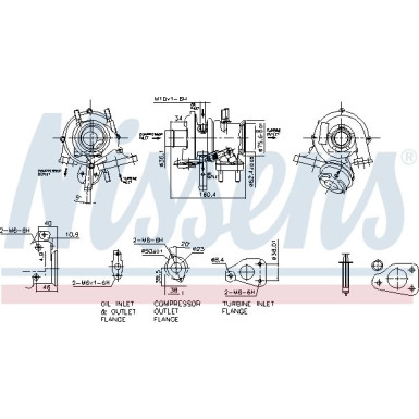 Nissens Turbo | CHEVROLET,LANCIA,OPEL,FIAT 03 | 93234