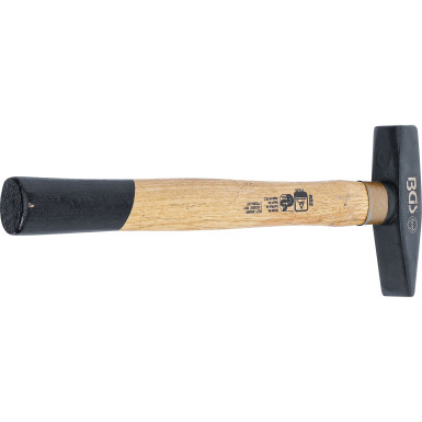 BGS Schlosserhammer | Holz-Stiel | DIN 1041 | 300 g | 852