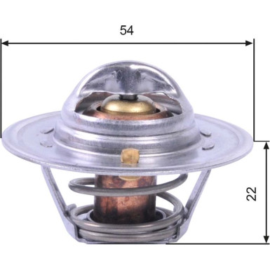 Gates Thermostat | HYUNDAI,NISSAN,MITSUBISHI | TH12888G1