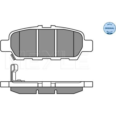 Bremsbelagsatz Suzuki T. Grand Vitara 05-/Nissan Juke 10-/Murano 08- Mit Sensor | 025 248 7113/W