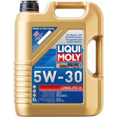 Liqui Moly Longlife III 5W-30 5 l | 20647 | 5L Kanister Kunststoff