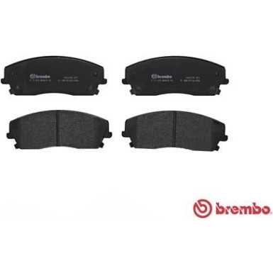 BREMBO Bremsklötze VA | CHRYSLER 300C 04 | P 11 019