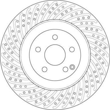 Bremsscheibe Db P. W211/221 05 | DF6242S