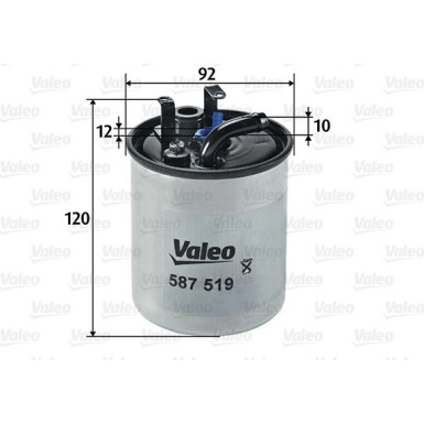 VALEO Kraftstofffilter | 587519