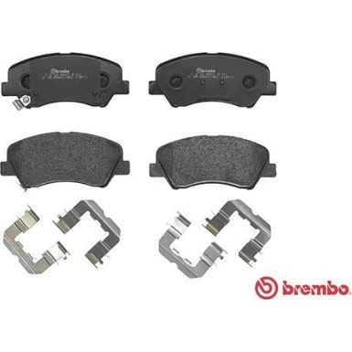 BREMBO Bremsklötze VA | HYUNDAI Accent 10-,KIA Rio III 11 | P 18 025