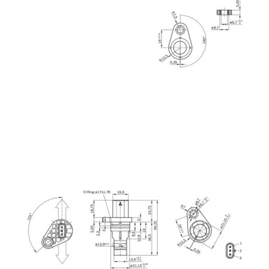 Impulsgeber | CHEVROLET,OPEL | 0 281 006 101