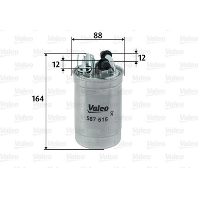 VALEO Kraftstofffilter | 587515