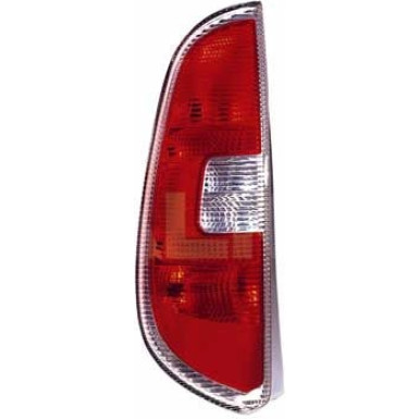 Heckleuchte L O K-PLATTE ROT/WEISS | SKODA ROOMSTER 9,06-5,15 | 5840,658,1