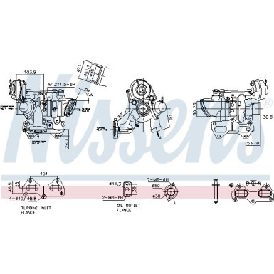 Nissens Turbo | FIAT 500,500C 07 | 93490