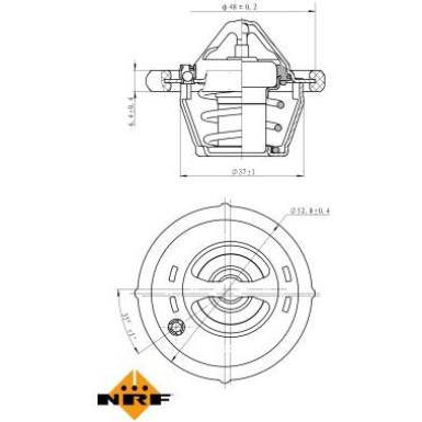 Thermostat, Kühlmittel | 725187