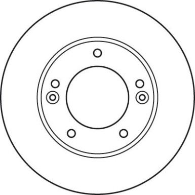 Bremsscheibe Kia P. Sorento 2.5 Crdi 02 | DF6081S