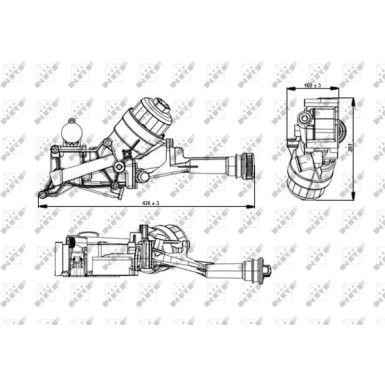 Ölkühler, Motor“L | 31349