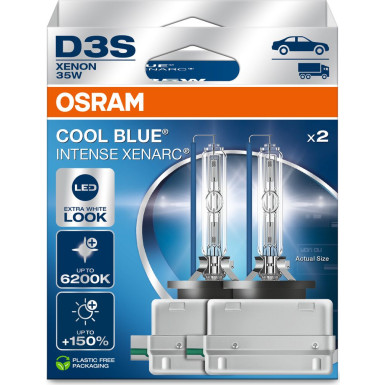 OSRAM D3S 35W PK32d-5 COOL BLUE INTENSE NextGen 6200K +150%