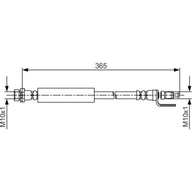 Bremsschlauch | FORD | 1987481703