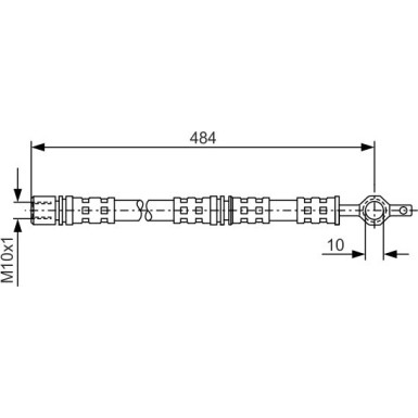 Bremsschlauch | TOYOTA Corolla | 1987476551