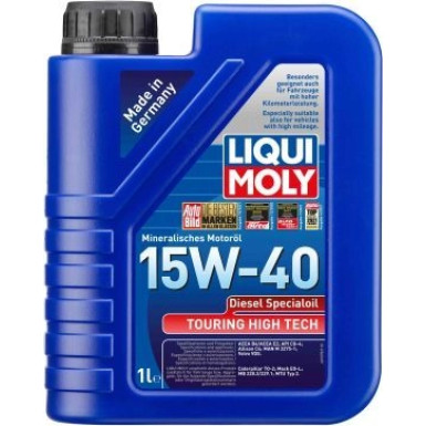 Liqui Moly Touring High Tech Diesel Specialoil 15W-40 1 l | 1070 | 1L Dose Kunststoff