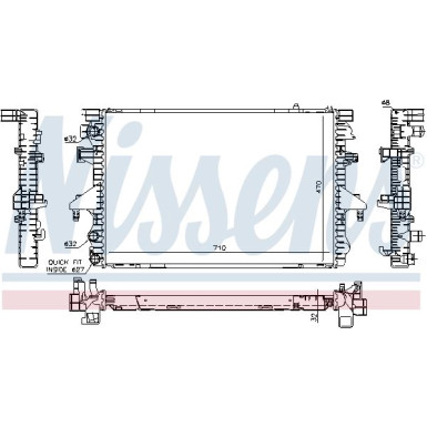 Wasserkühler PKW | VW T5 62-173kW 03 | 65282A