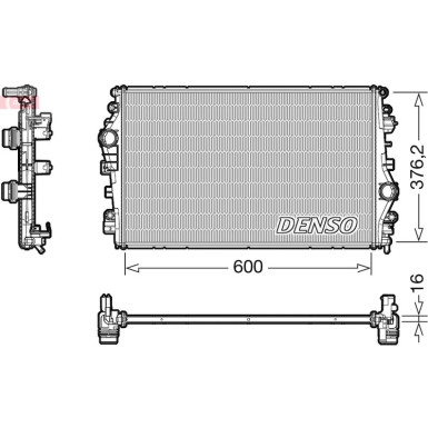 Denso | Motorkühler | DRM01009