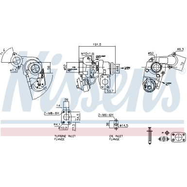 Nissens Turbo | CITREON,OPEL,DS,PEUGEOT,FORD 08 | 93259