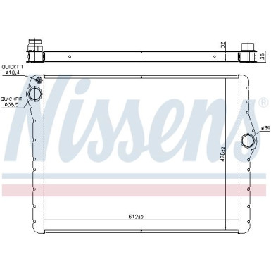 Wasserkühler PKW | BMW F10 10 | 60777