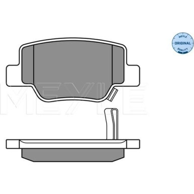 Bremsbelagsatz Toyota T. Verso 09- Mit Sensor | 025 249 2616/W