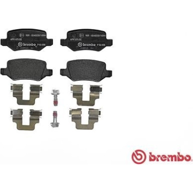 BREMBO Bremsklötze HA | MERCEDES A-Klasse, Vaneo 97-05 | P 50 058