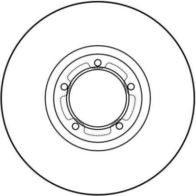 Bremsscheibe Ford P. Transit 2.0/2.5 Td 91-00 | DF2785