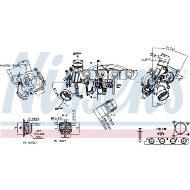 Nissens Turbo | AUDI A3,TT,SKODA,SEAT,VW 03 | 93194