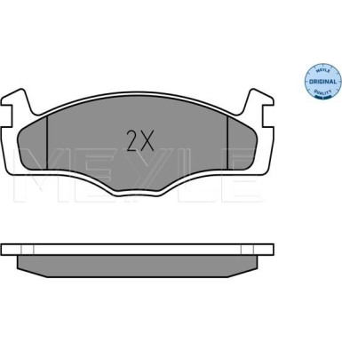 Bremsbelagsatz Vw P. Golf/Jetta/P | 252088719