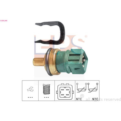 Sensor, Kühlmitteltemperatur | 1.830.260