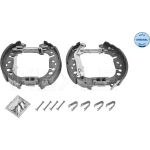 40 461 040 Set Bremsbacken VORM | FIAT Punto,Qubo,500,OPEL,PEU 03 | 214 533 0007/K